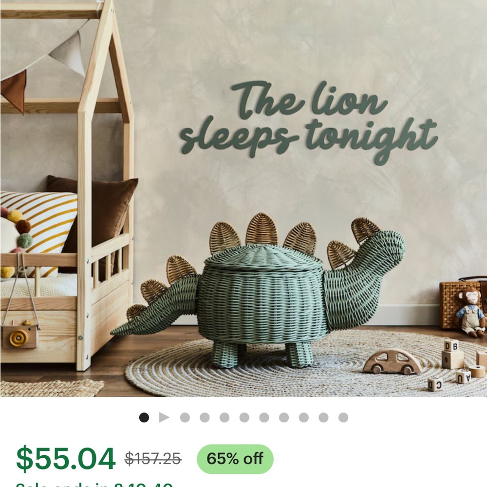 The Lion Sleeps Tonight wall art